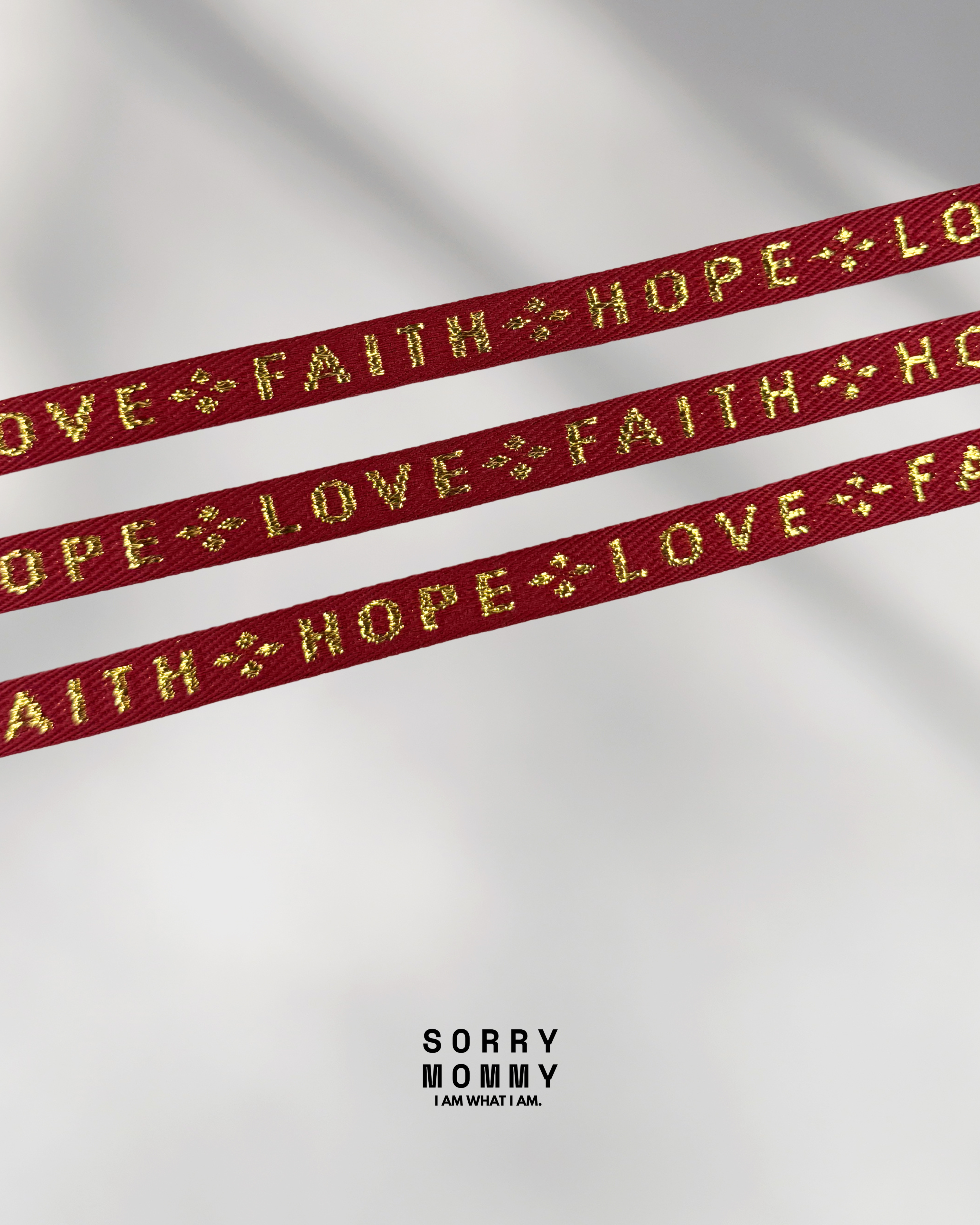 BRACELET RUBAN | Faith Hope Love