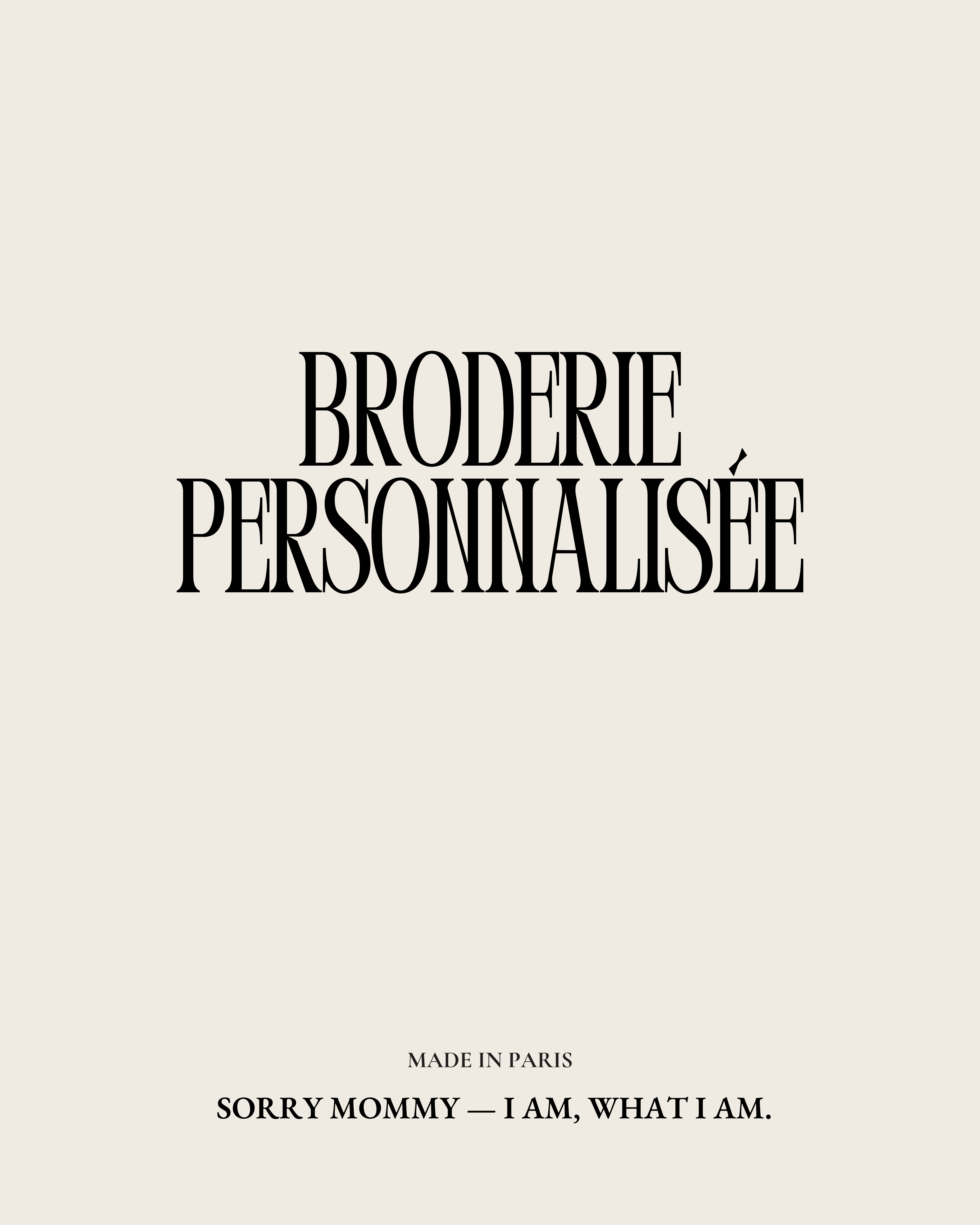 Broderie Personnalisée
