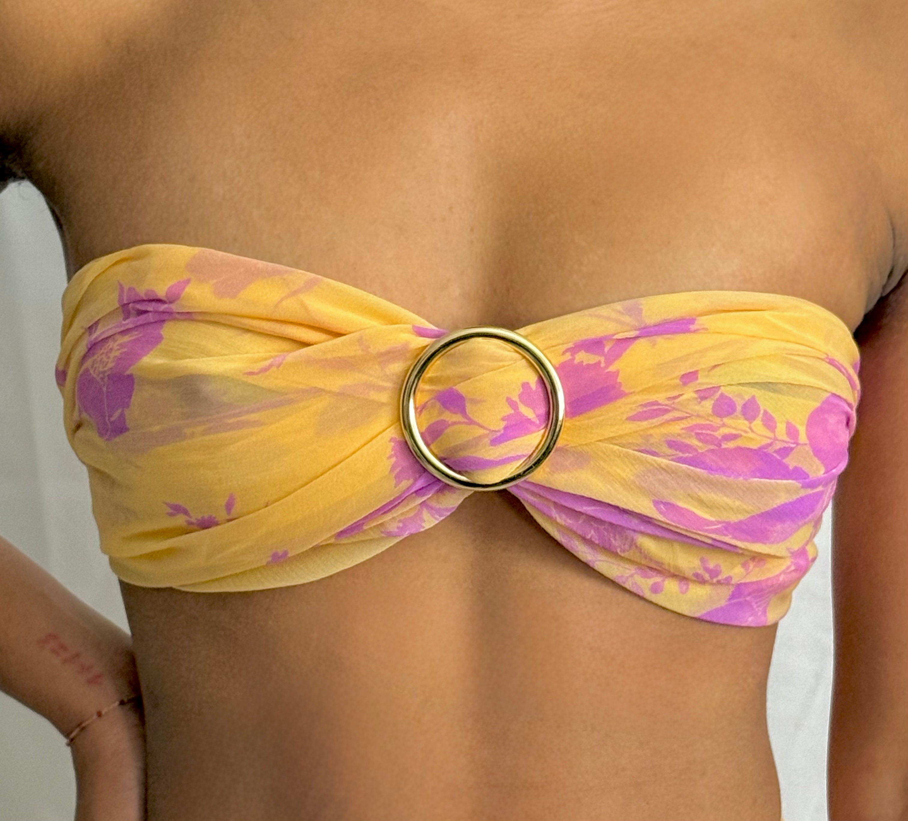 PARÉO FLORAL DRIP - 2